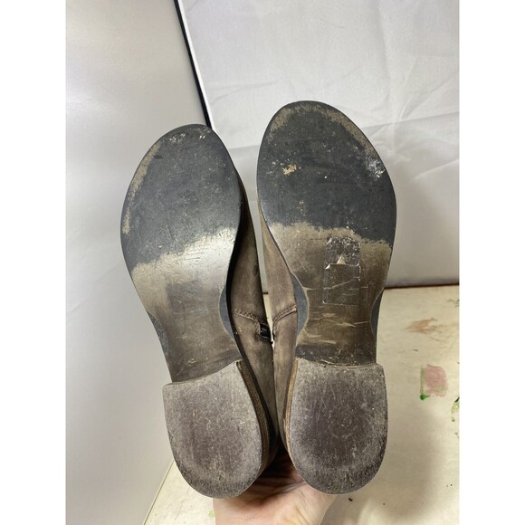 BDG Brown Leather Ankle Booties Women's Size 10 - Picture 4 of 7